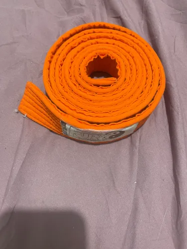 Faixa Laranja Artes Marciais (Judô / Karatê / Taekwondo) - Marca Fury