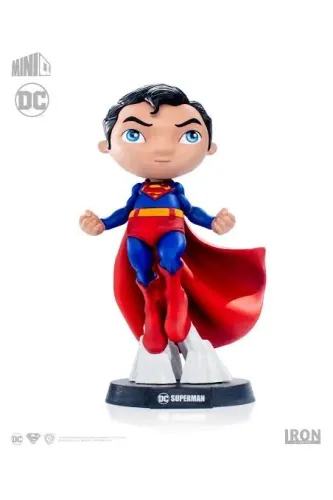 boneco superman minico iron studios dc comics