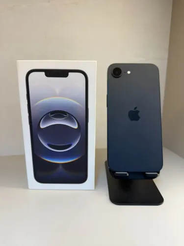 iPhone 16e 128GB - Preto - Impecável - Semi Novo