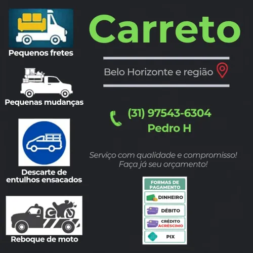Fretes em toda BH