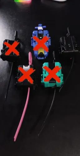 Beyblade x lançador Black/red