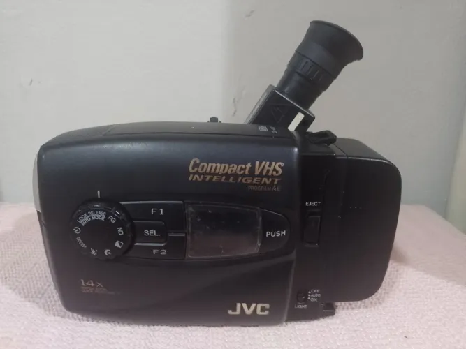 Filmadora jvc compact vhs