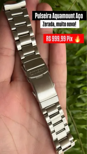 Pulseira Relógio Citizen Aquamount Aço