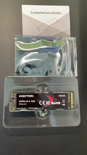 SSD NVME 256 GB NOVO