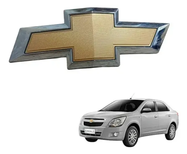 Emblema Grade Dianteira Gm Cobalt 2012 A 2020 Original Cromado