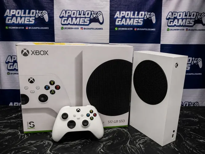 Xbox Series S 512gb Ssd Seminovo entrega grátis 