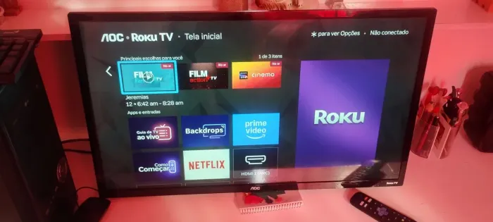 Tv AOC 32 smartv ROKU 