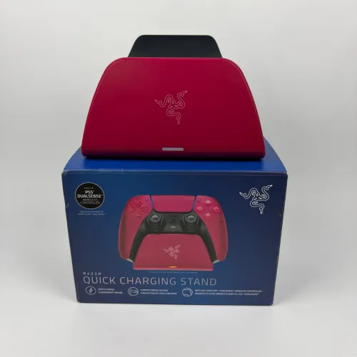 Razer Suporte de carregamento rápido para Dualsense PS5 - Vermelho