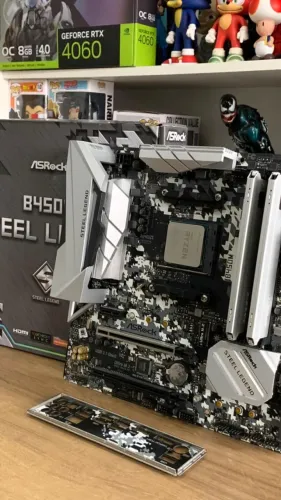 KIT ASROCK B450M STEEL LEGEND | RYZEN 5 5500  | 16GB RAM ASGARD 3200MHZ | 