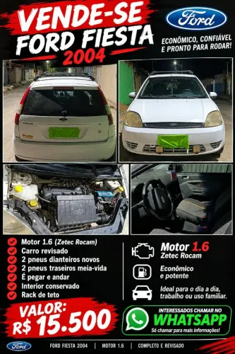 Ford Fiesta Class 1.6 8V 98cv 5P 2004