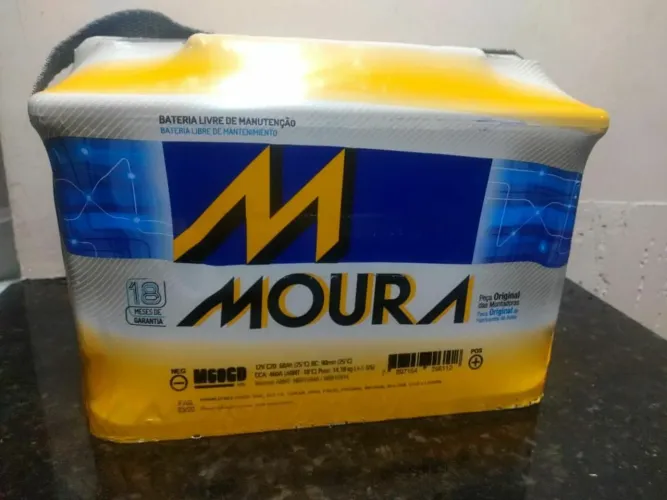 Bateria Moura 60 amperes (NOVA)
