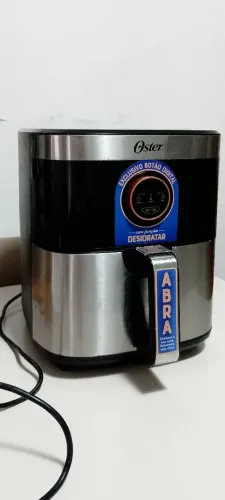 Fritadeira elétrica sem óleo, Oster! Com exclusivo botão digital