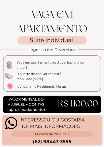 Apartamento universitário