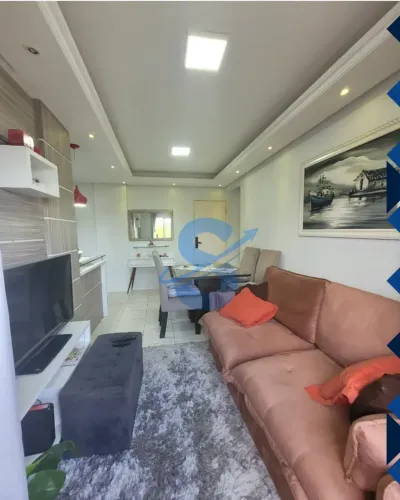 ALUGA- SE Apartamento mobiliado no Condomínio Residencial Gemini, São José - SC