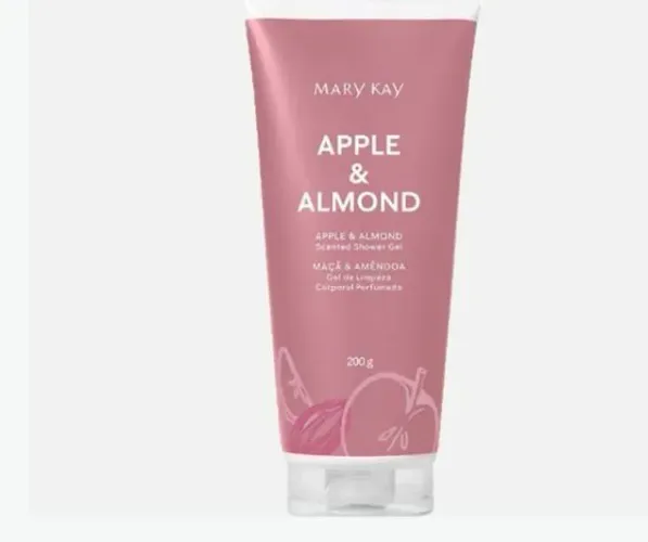 Gel de limpeza corporal perfumado maçã e amêndoa Mary Kay