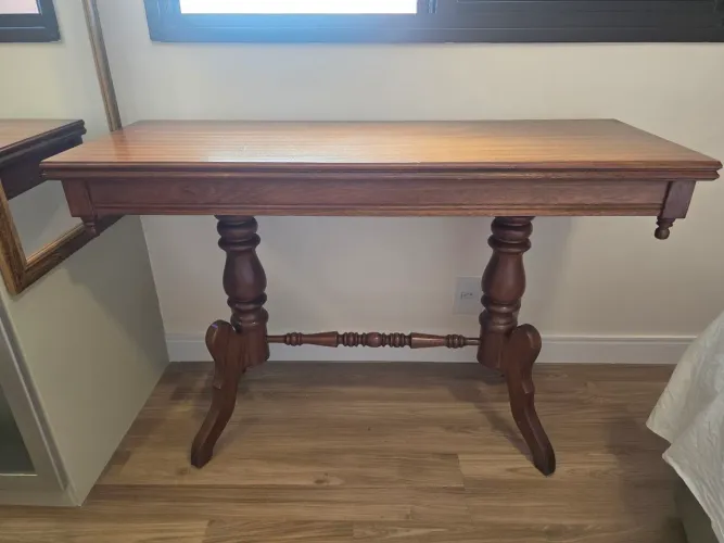 Console/ mesa dobrável