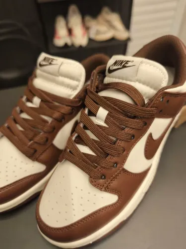 Nike Dunk Low Marrom e Branco | Dunk Low Masculino | Sneaker