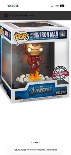 Funko pop iron man 584