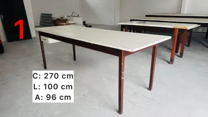 Mesa Madeira - Produção 270Cx100Lx96A