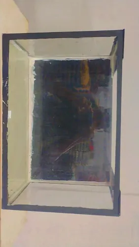 Aquário novo construído do zero pronto para uso 40 cm de altura 30cm de lado 60 cm de lagu