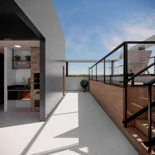 COBERTURA DUPLEX JARDIM CIDADE UNIVERSITÁRIA C/03QUARTOS, 01 SUÍTE