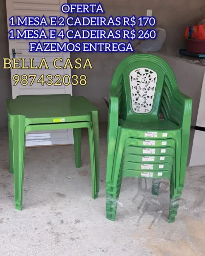MESA PLASTICA EKFMFC ENTREGO HOJE 