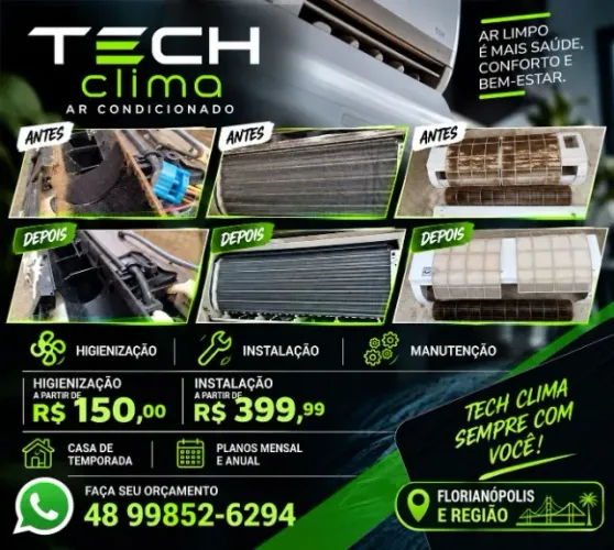 Intalacao e manutenção de ar condicionado 