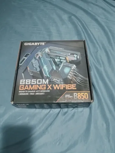 Placa mãe Gigabyte B850m Gaming X WiFi 6E LACRADA