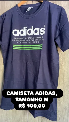 CAMISETA ADIDAS, TAMANHO M
