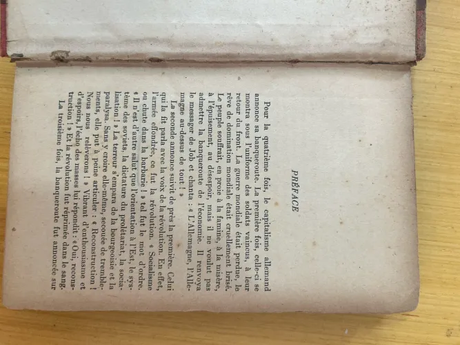 Livro raro a crise mundial edição de de 1929