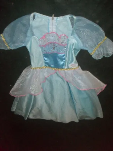 Vestido Barbie Princesa da ilha P de 2 a 3 anos