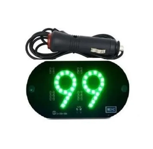 Placa Led Carro 99 Motorista Aplicativo Letreiro 5v Luminoso de Led