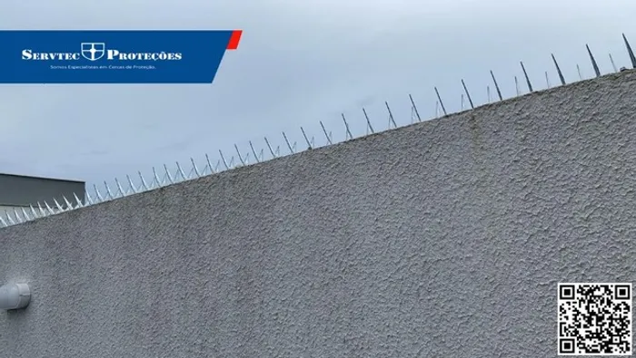 Ponta de Aço para muro (Lança Protetora)
