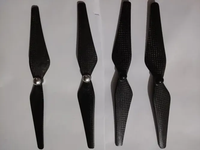 Hélices de fibra de carbono. Referência 9450
