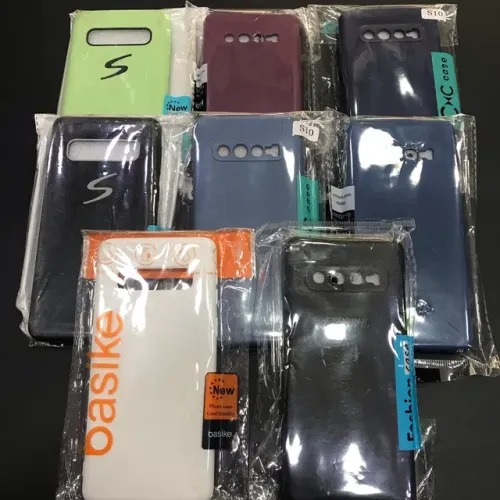 Capa Silicone Samsung S10 Fosco Várias Cores Nova