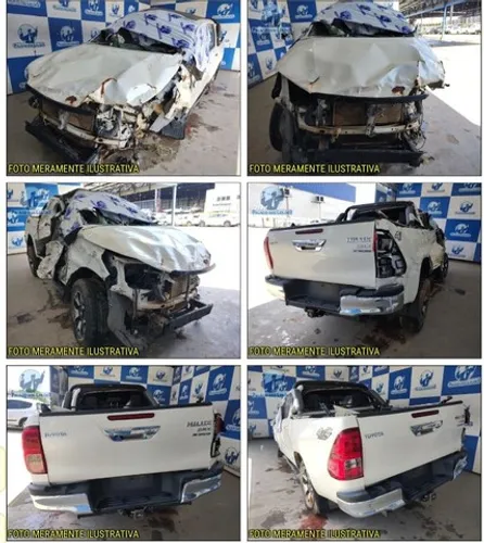 Sucata Hilux 2022 Diesel Para venda de peças