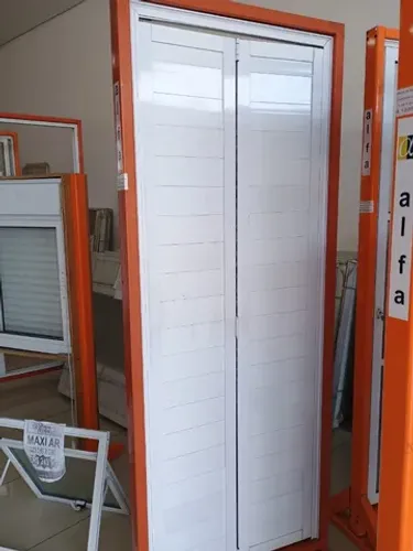 porta camarão aluminio lambril branco 2.10x70 - frete a/c pagamento na entrega