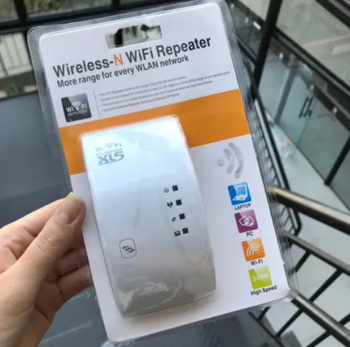 Repetidor de Sinal WiFi Ampliador de sinal - Entrega Rápida 