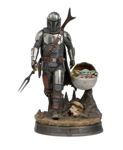 Mandalorian Iron studios star wars 1/4