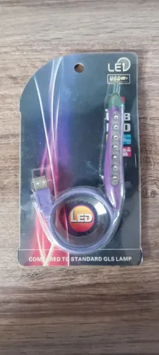 Lâmpada LED USB - Iluminação compacta e prática