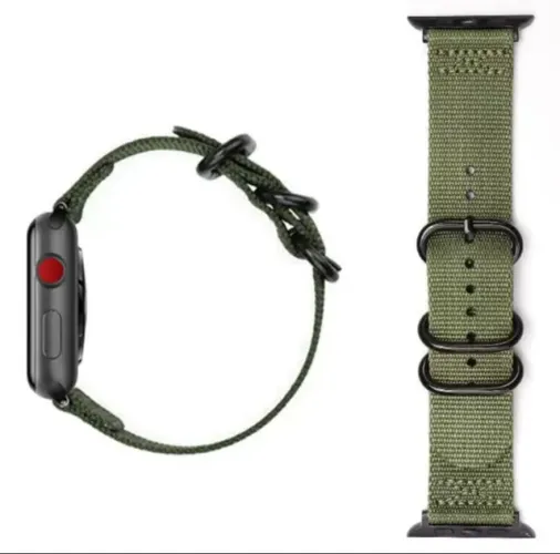 Pulseira de nylon para Apple Watch, 42/44/45/49 MM