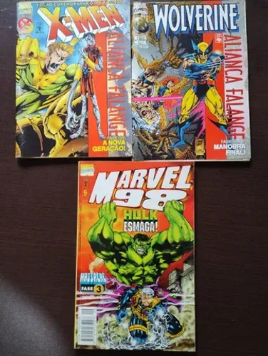 3 Gibis Marvel 98 / X men / Wolverine
