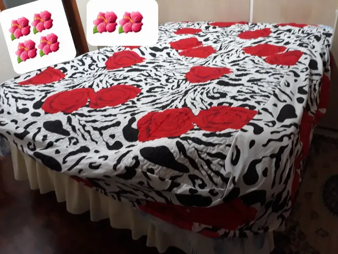 COLCHA P/ CAMA DE CASAL TAMANHO QUEEN 