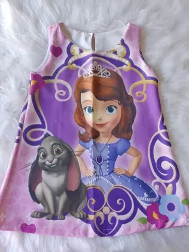 Vestido Princesa Sofia 