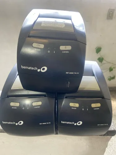 Lote impressora térmica bematech no 4000