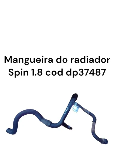 Mangueira Do Radiador Spin 15 1.8 Cod Dp37487