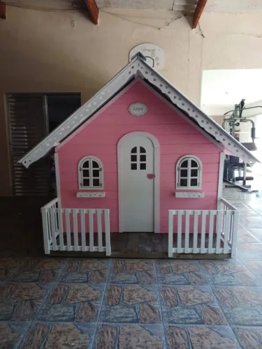 Casinha de Boneca MADEIRA AUTOCLAVADO TRATADA
