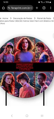 Kit festa Stranger Things