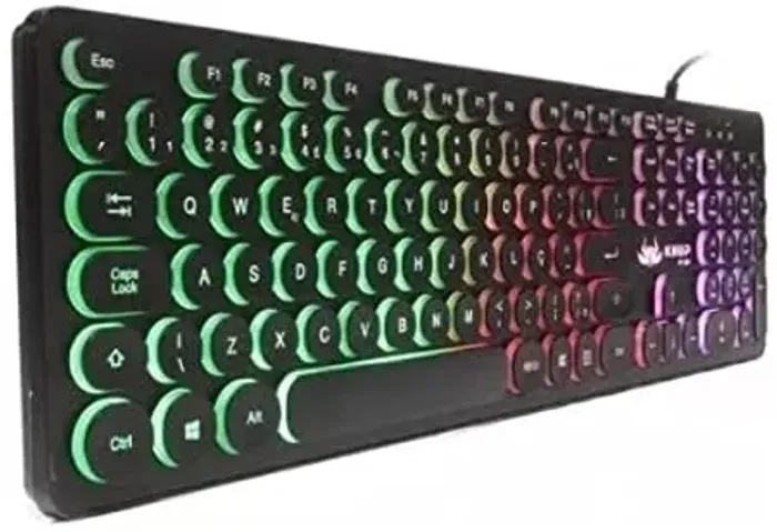 Teclado Semi Mecânico Knup KP-2059 RGB - WZetta