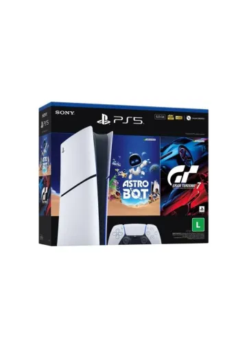 Playstation PS5 Midia Digital, Lacrado + NF (Até 12x)